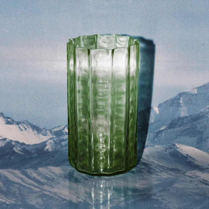 Serax - Waves N°4 Vase, grün