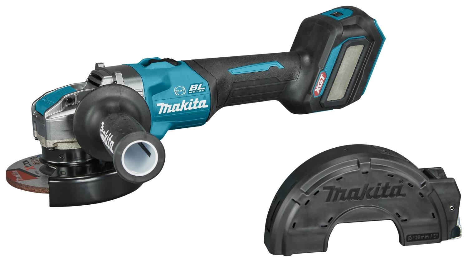 Makita GA041GZ 40V Max Li-Ion accu haakse slijper body - X-Lock - 125mm