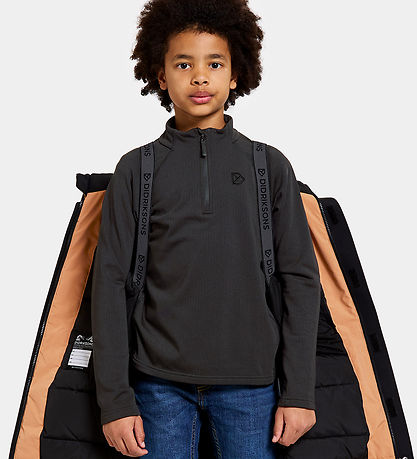 Didriksons Winterjacke - Magnetit - Mandel Brown