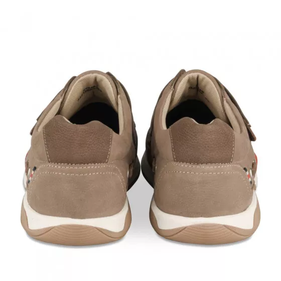 Chaussures bateau BEIGE MEGIS CASUAL