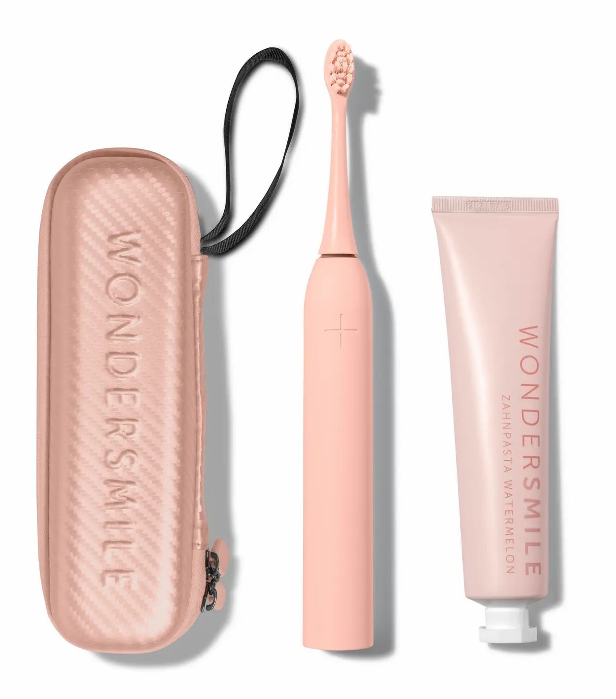 Wondersmile Travel Care Bundle Atomic Rose - Testsieger - 100 Tage risikofrei testen