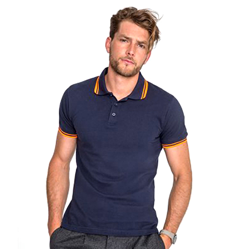 Polo Pique De Manga Corta Sols Pasadena Tipped