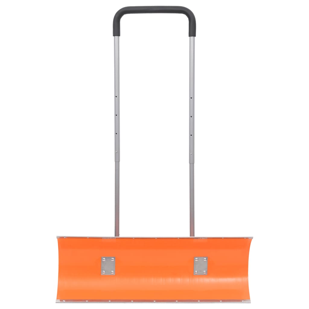Pelle à neige avec poignée extensible orange 96cm lame en acier