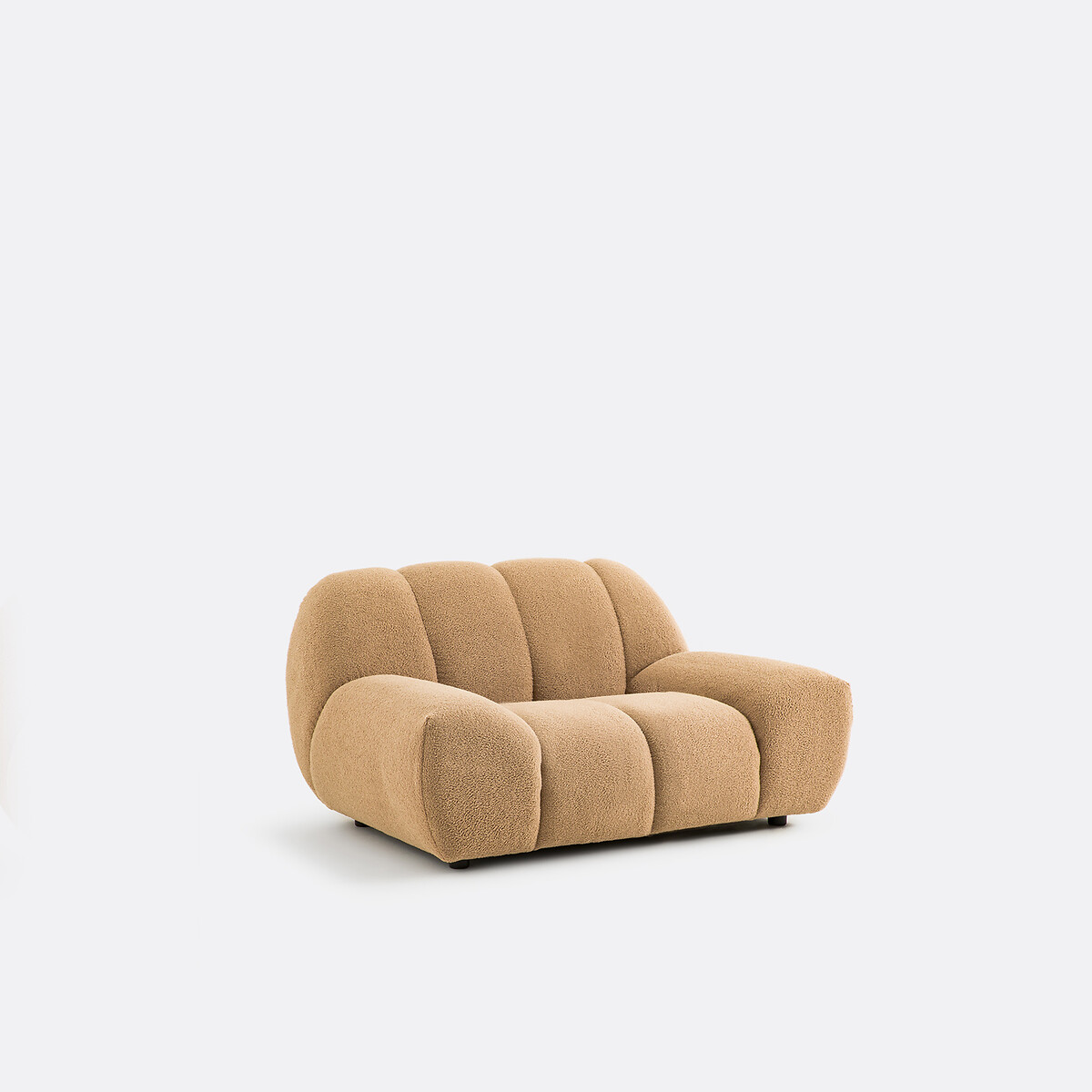 LA REDOUTE INTERIEURS<br>Poltrona XL em tecido atoalhado grosso Nuria