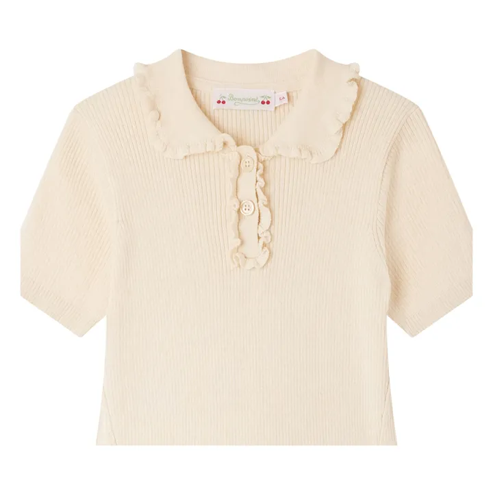 Bonpoint Robe Maille Clivia | Rose pâle