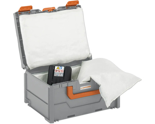 Cemo Li-SAFE 2-S batterijsysteem brandwerende box