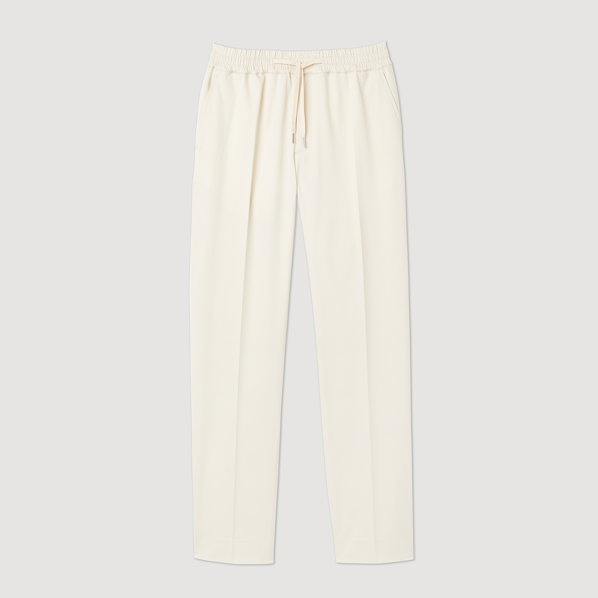 Pantalon droit elastique