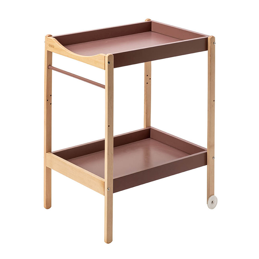 Table à langer Margot hybride vieux rose
