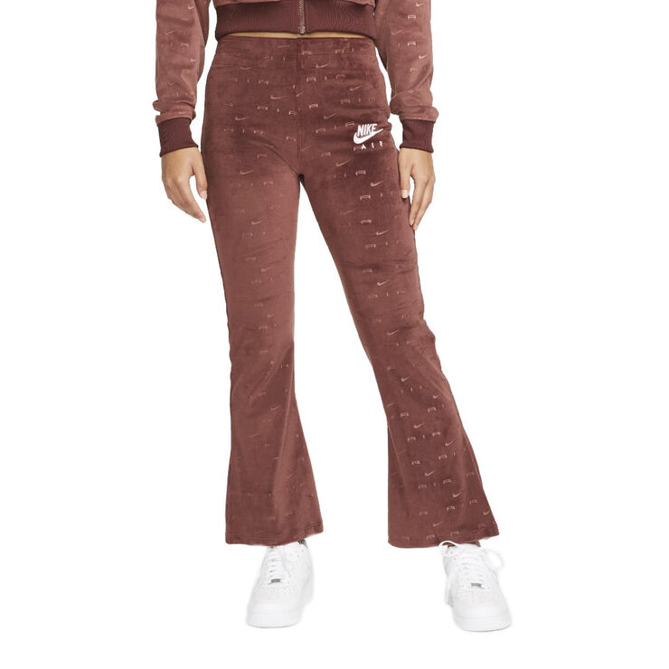 Nike air velour mid-rise pants Orange