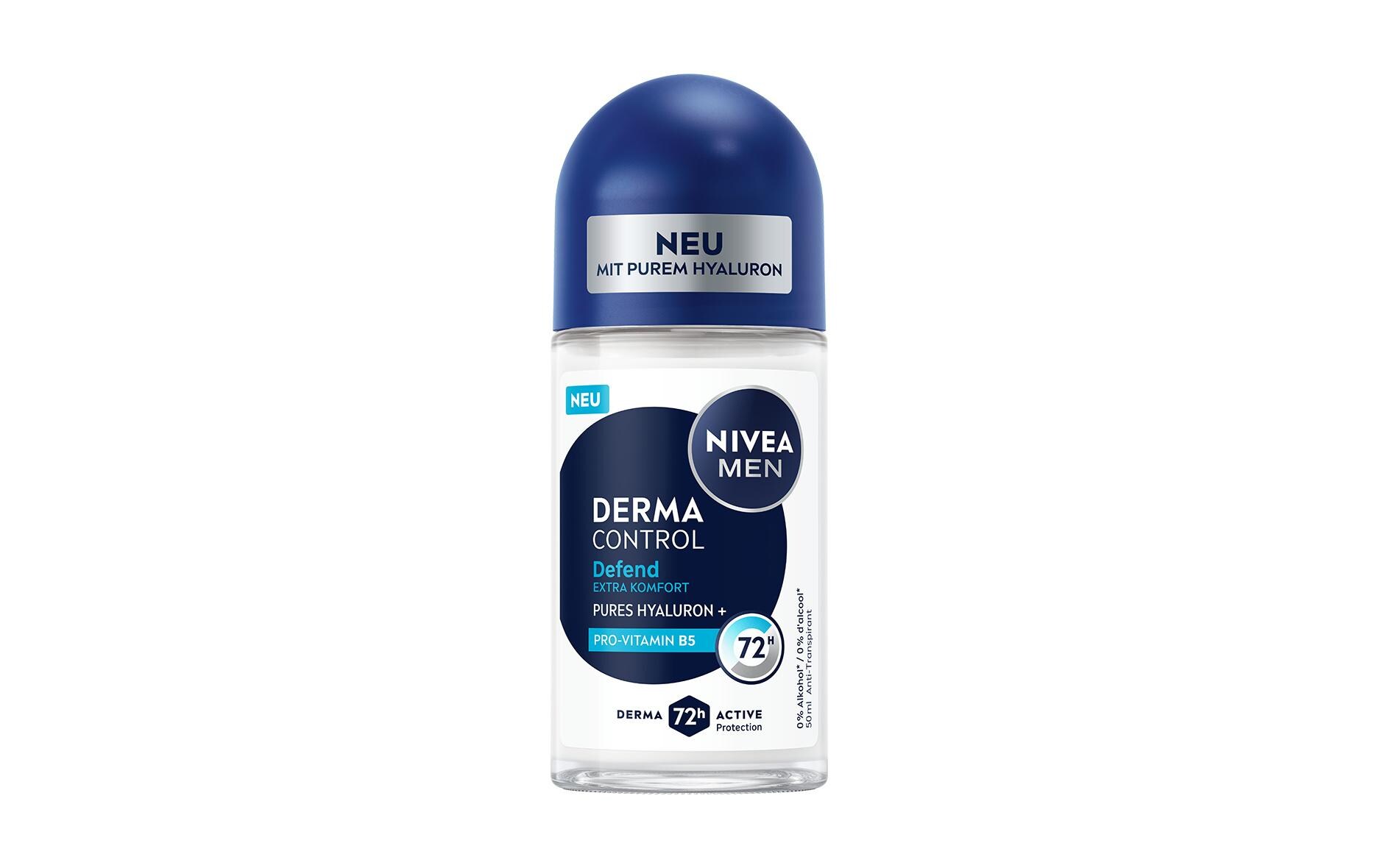 Deo Roll-on Derma Control Defend 50 mlDeo bietet Schutz vor Irritationen, stärkt die Haut und beugt Juckreiz vor