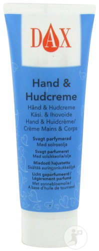 Dax Crème Mains & Corps Légèrement Parfumé Tube 125ml (C282)