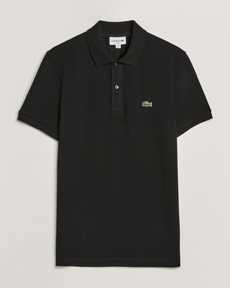 Lacoste Slim Fit Polo Piké Black