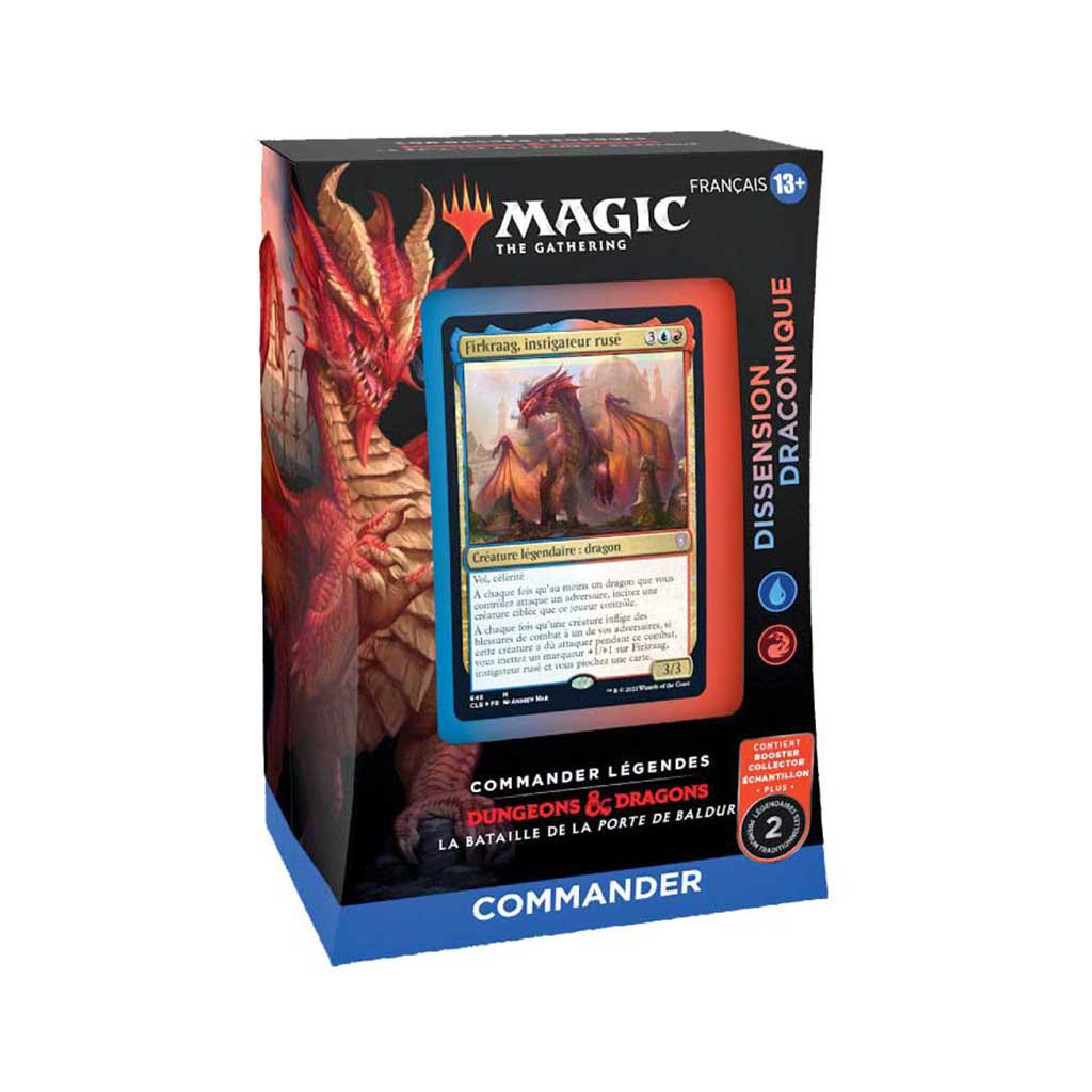 Magic : Commander Légendes - La Bataille de la Porte de Baldur - Deck Commander Dissension Draconique