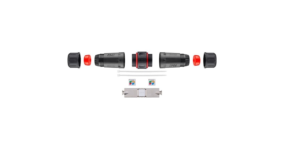 goobayKabelconnector koppeling  (Zwart)