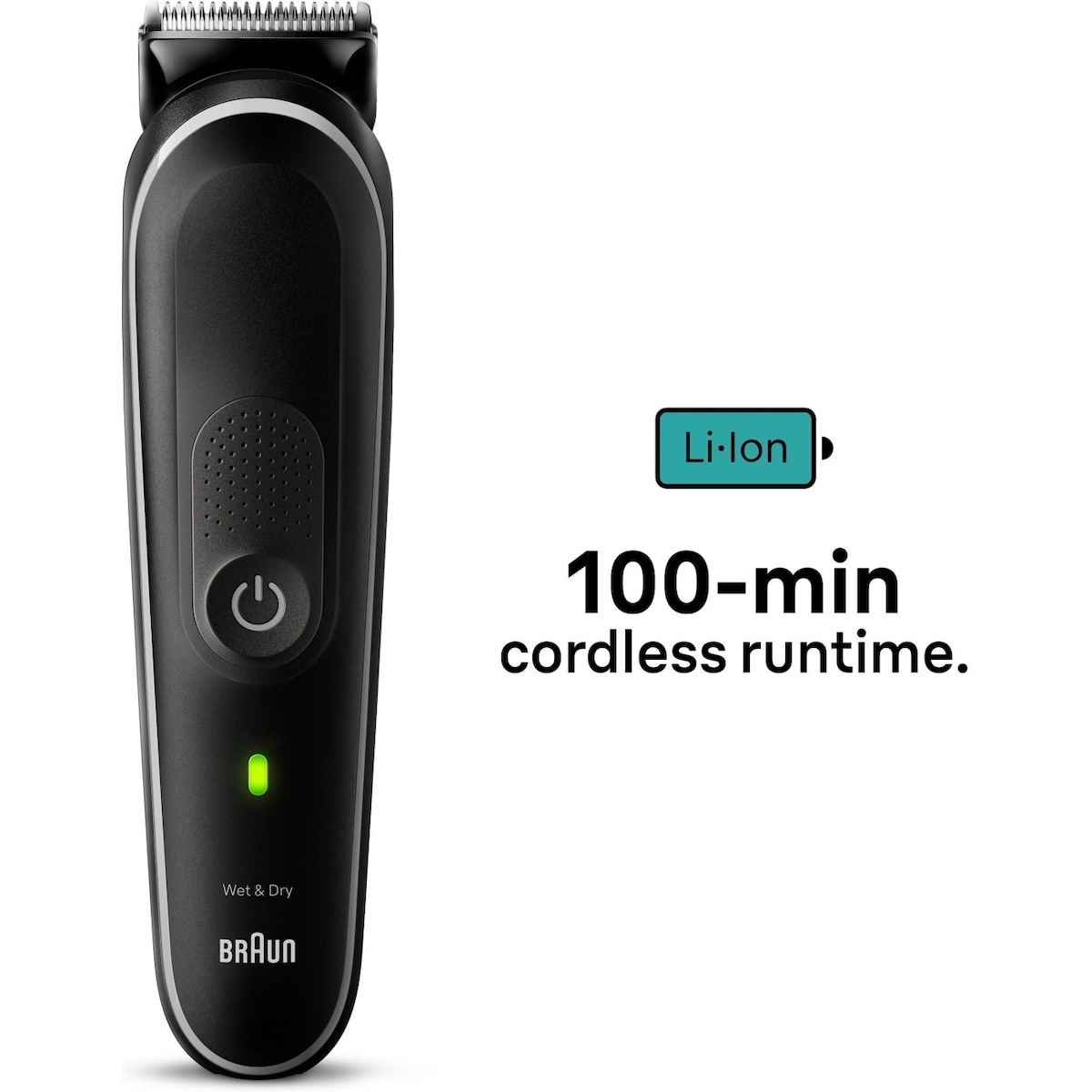 Braun All in One Series 5 MGK5410 9-in-1 -parta- ja vartalotrimmeri
