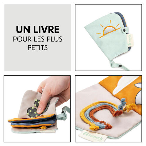Livre Play Reading chaise haute - Multicolore - HAUCK