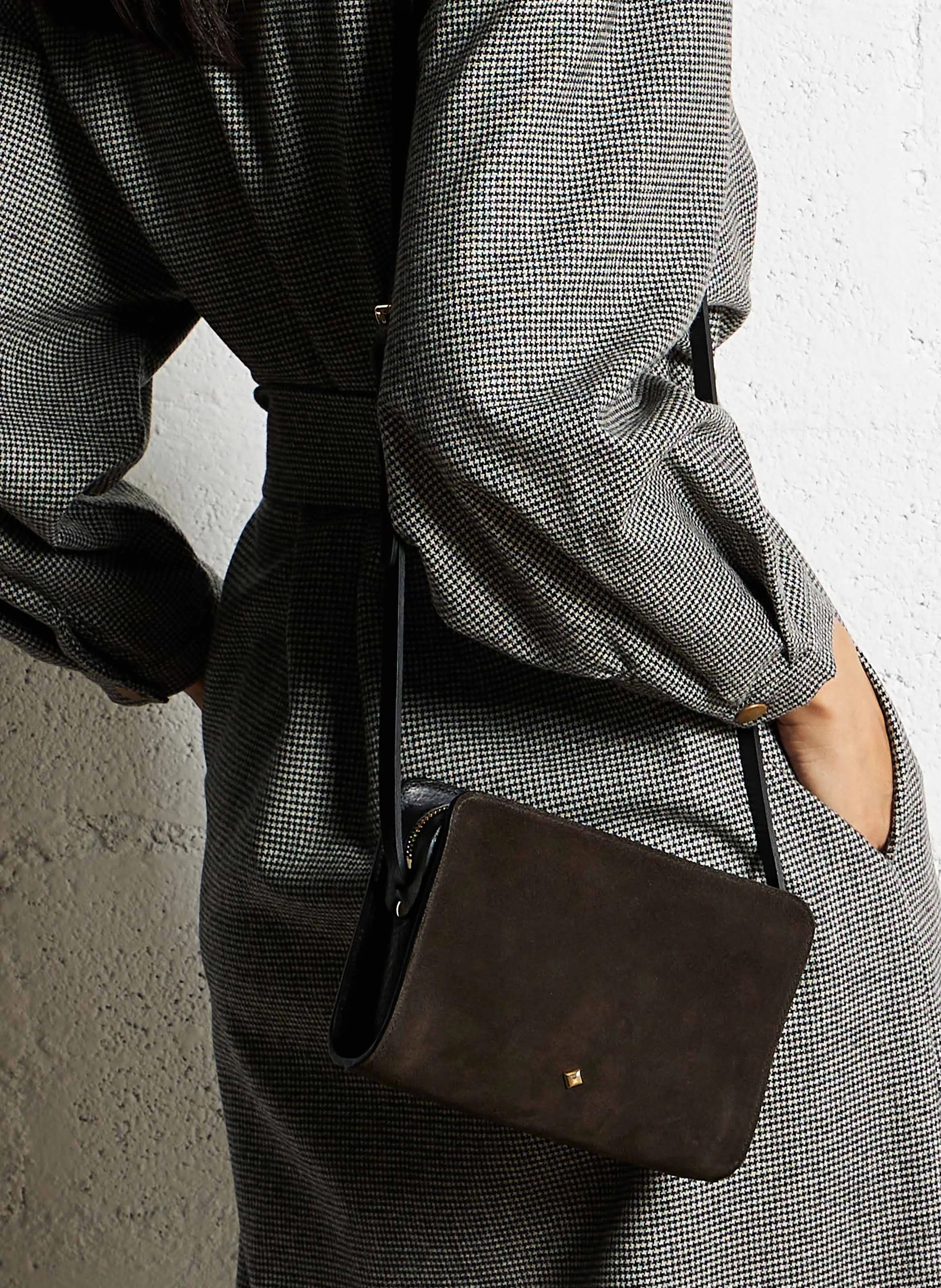 LE MINI BEA - Sac bandoulière en cuir | Noir