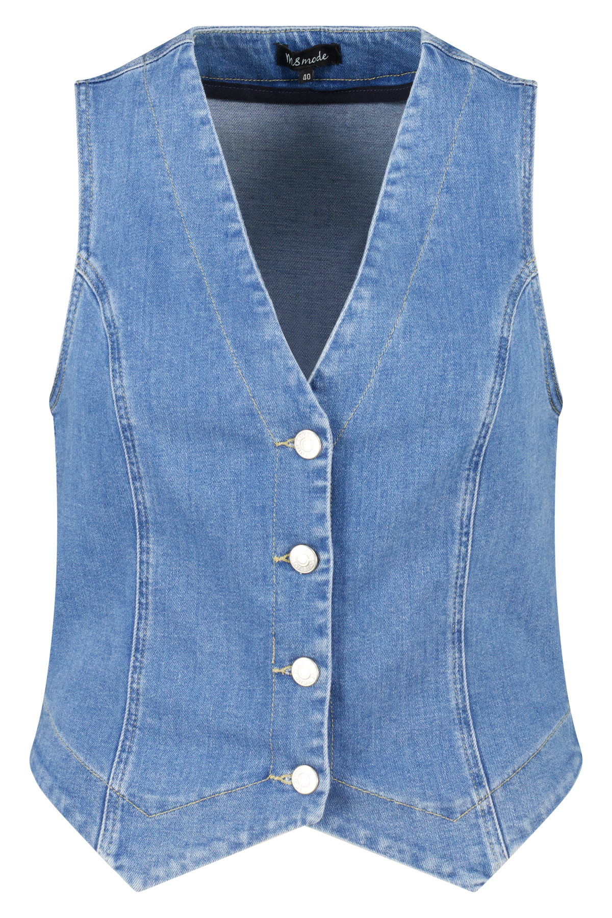 Gilet denim Stonewash Denim