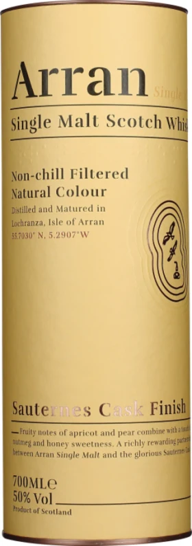 ARRAN SAUTERNES CASK FINISH 70CL