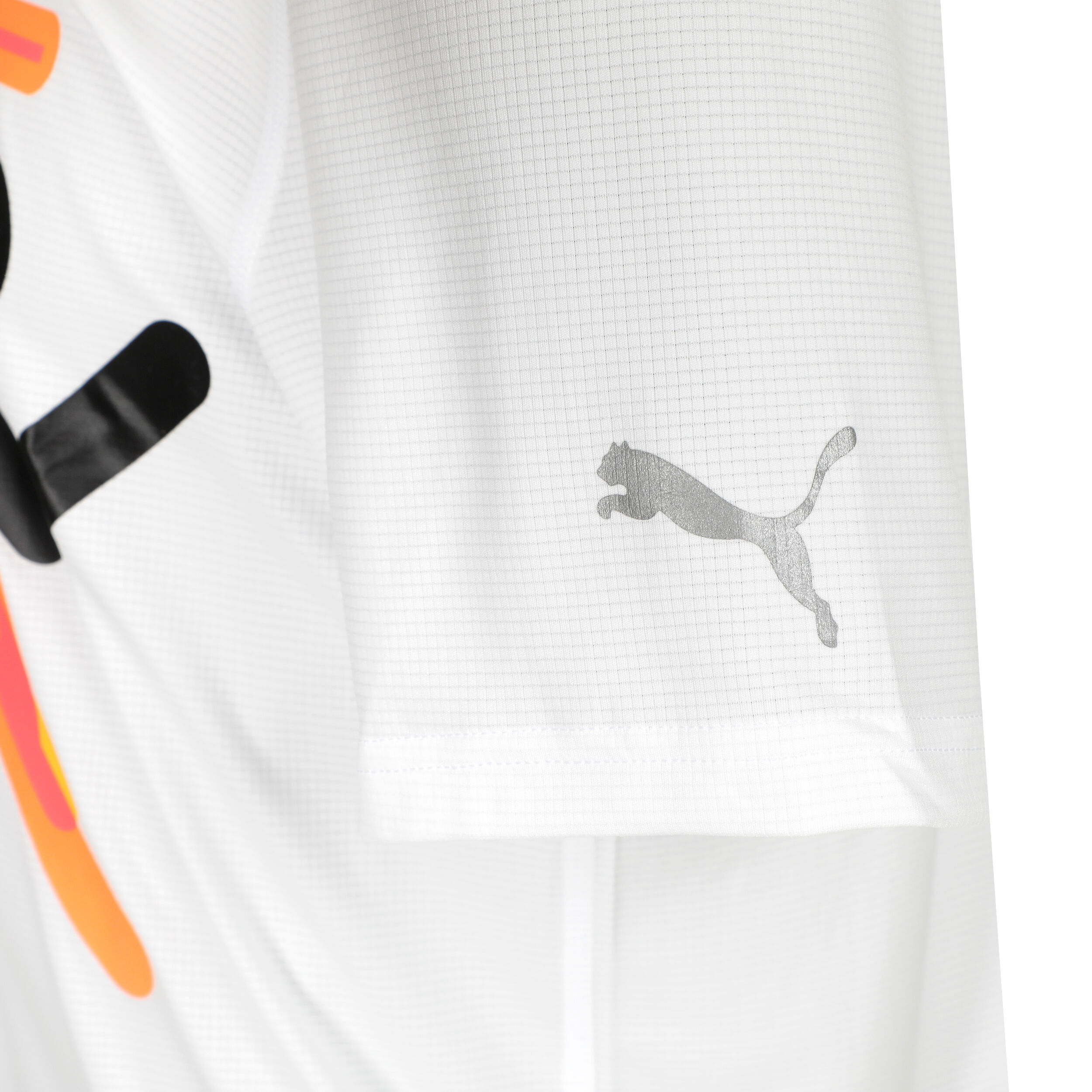 Puma Run Faster Icons Graphic Maillot De Course Hommes - Blanc , Multicouleur