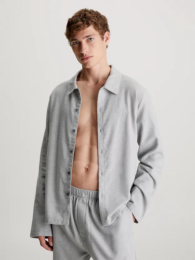 camisa de pijama de flanela