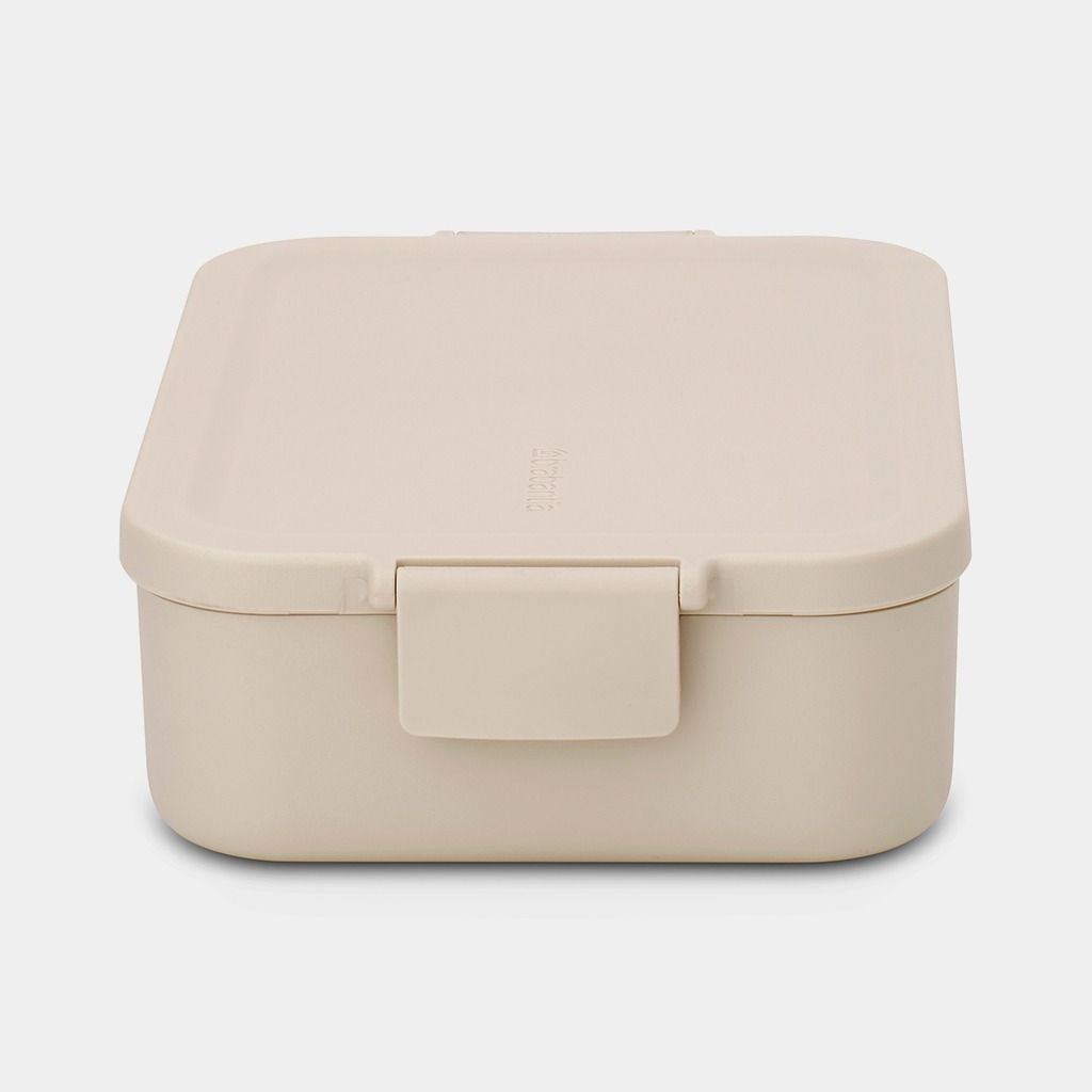 Make & Take Lunchbox, medium, kunststof - Soft Beige