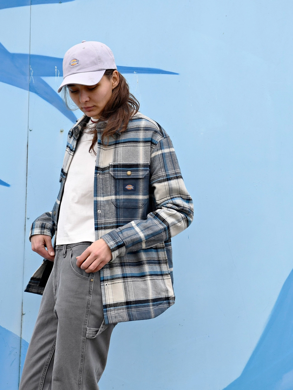 Dickies Ellendale Denim Jeans vintage aged grey