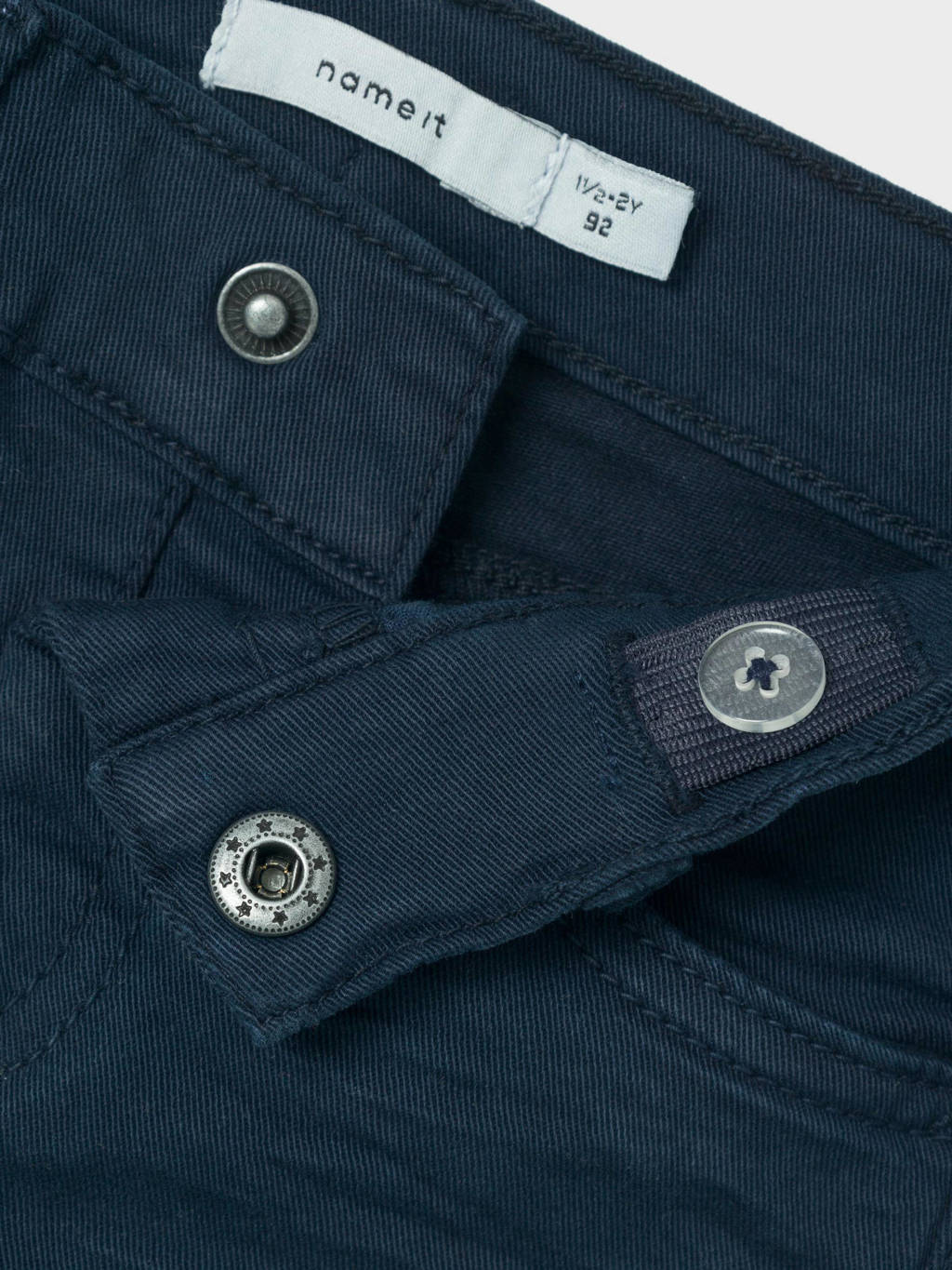 NAME IT regular fit casual short NMMSILAS donkerblauw