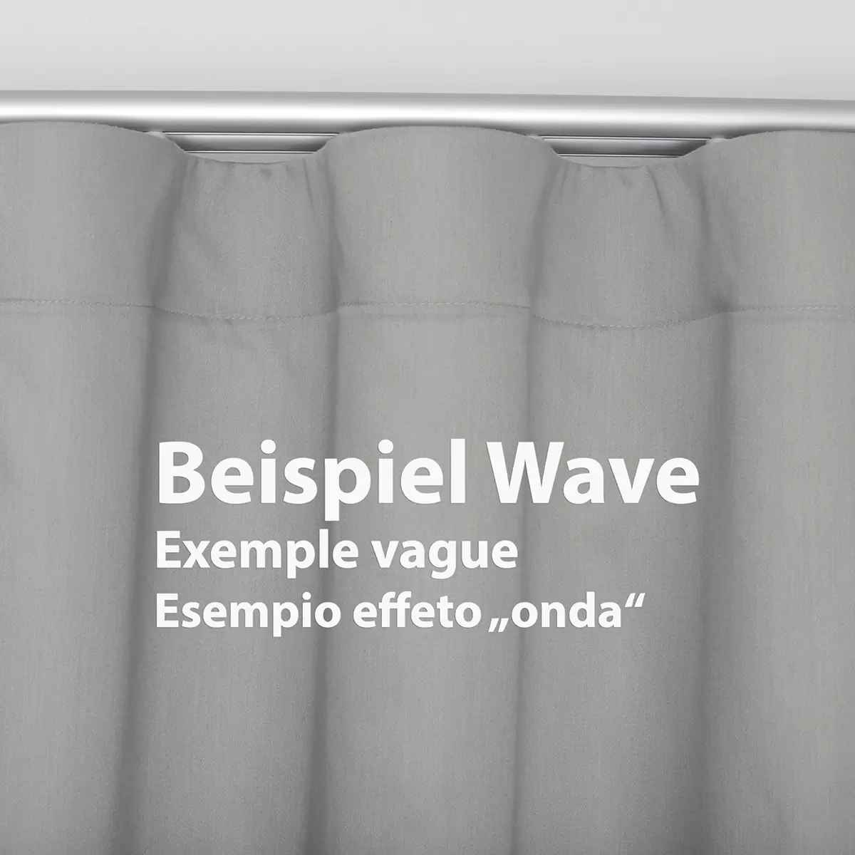 Nachtvorhang Marmor Braun