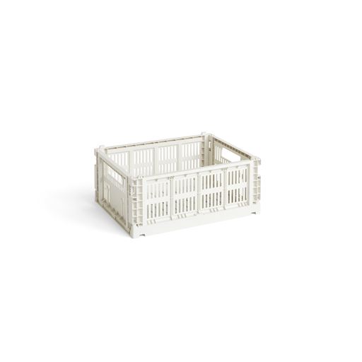 HAY Colour Crate Kasse, Off White, M