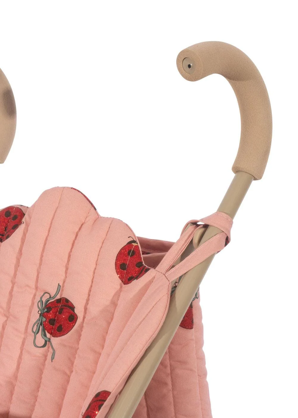 Konges Sløjd Doll Ladybug Glitter Stroller Ks102209