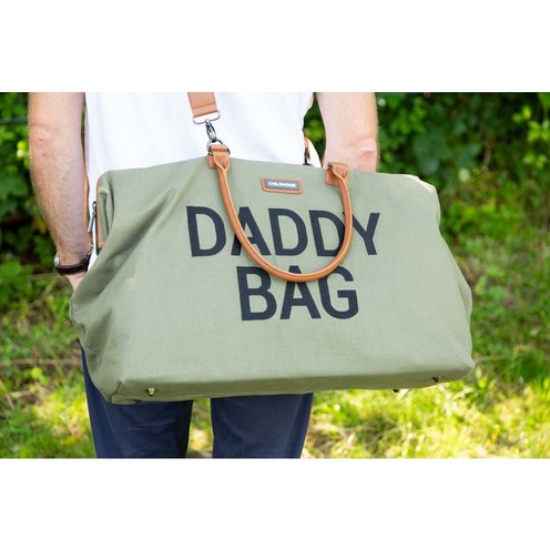 Daddy Bag Sac à langer Canvas Kaki - CHILDHOME