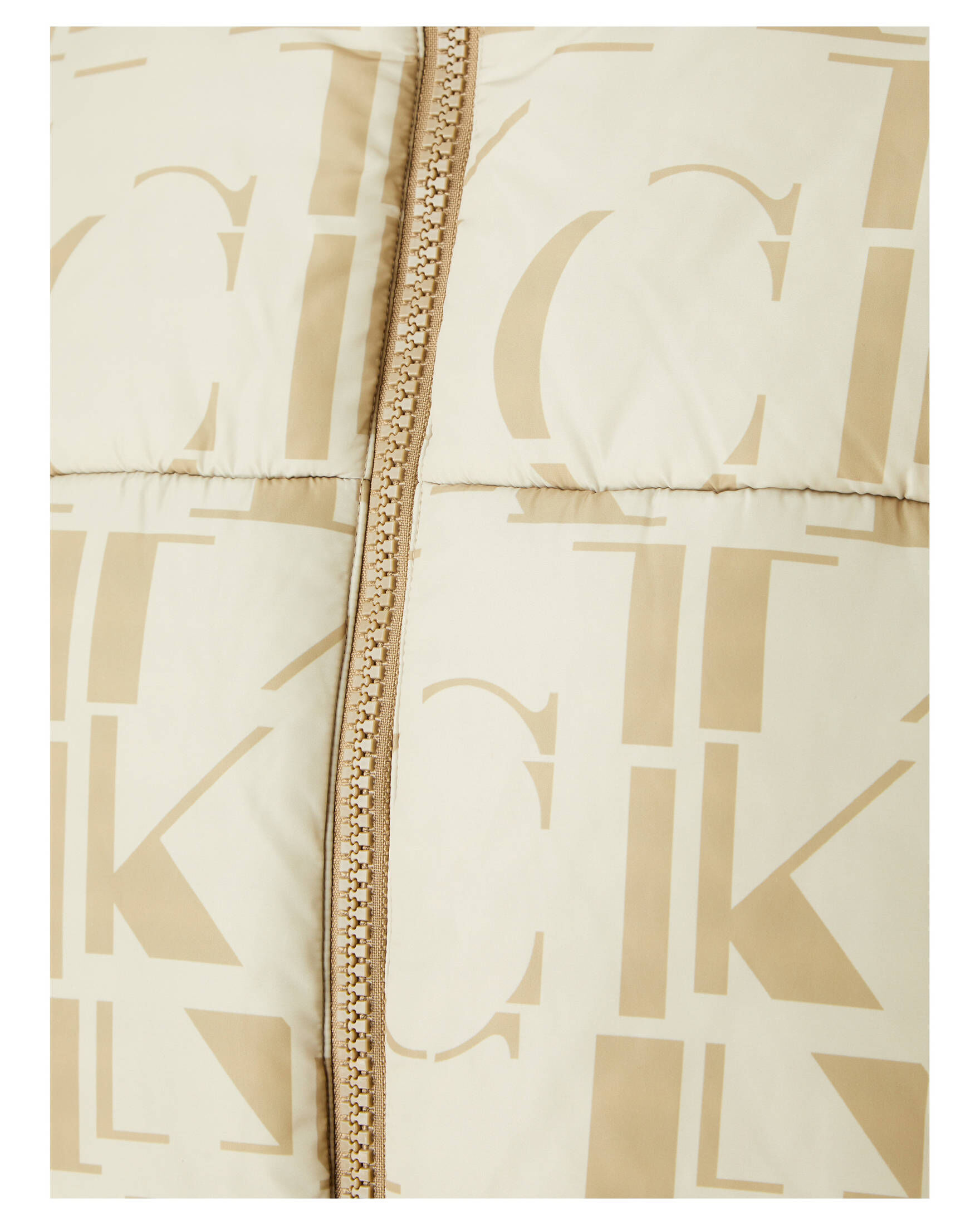 CALVIN KLEIN JEANS| Damen Steppjacke CK AOP OVERSIZED PUFFER JACKET