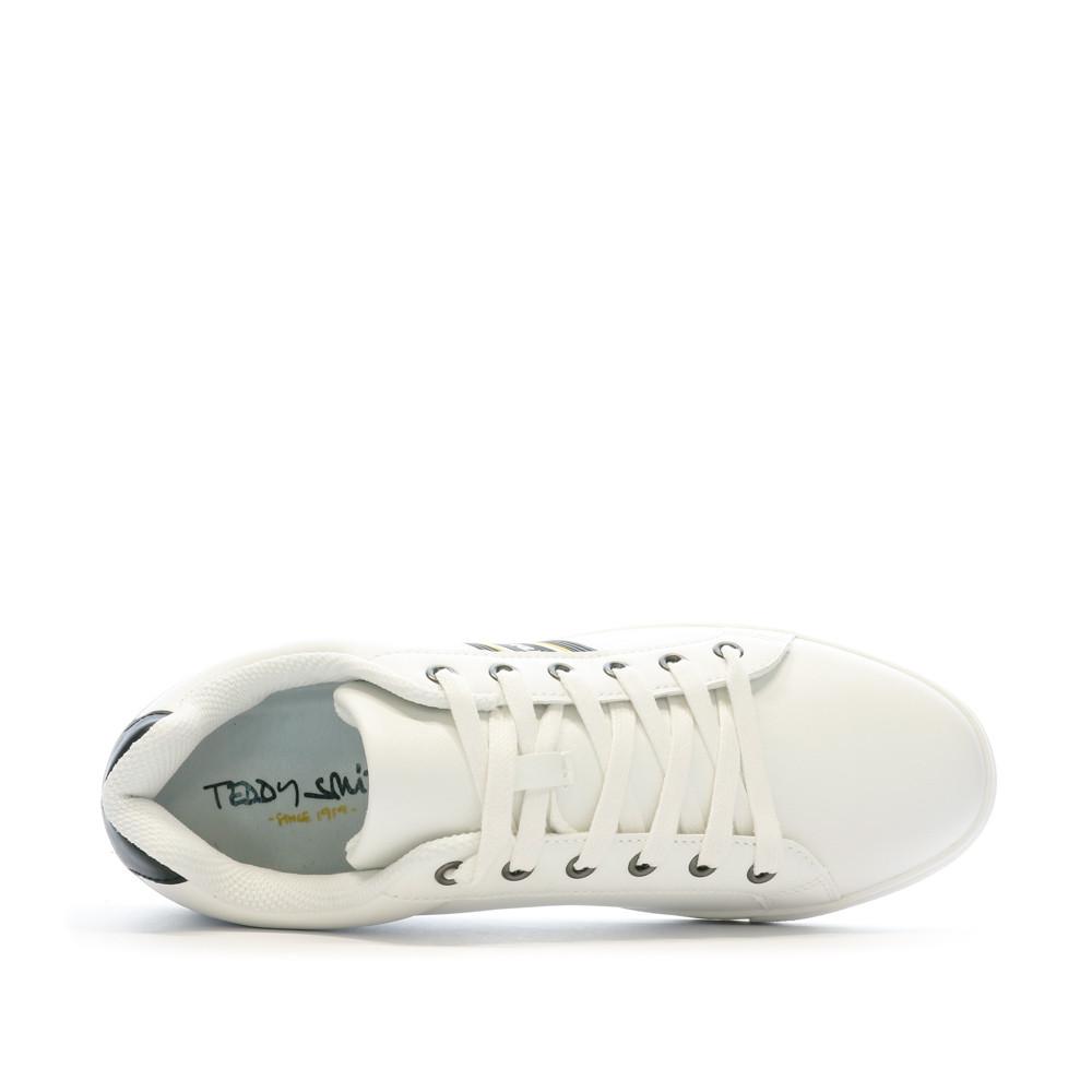 Teddy Smith Baskets Blanches/Noires Homme Teddy Smith 1726