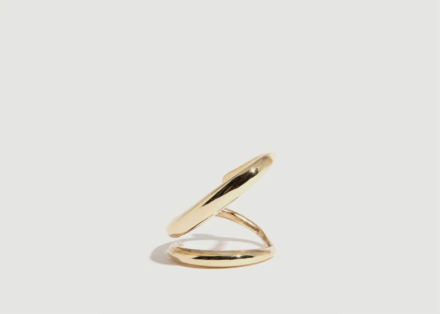 Bague plaqué or Coil FARIS
