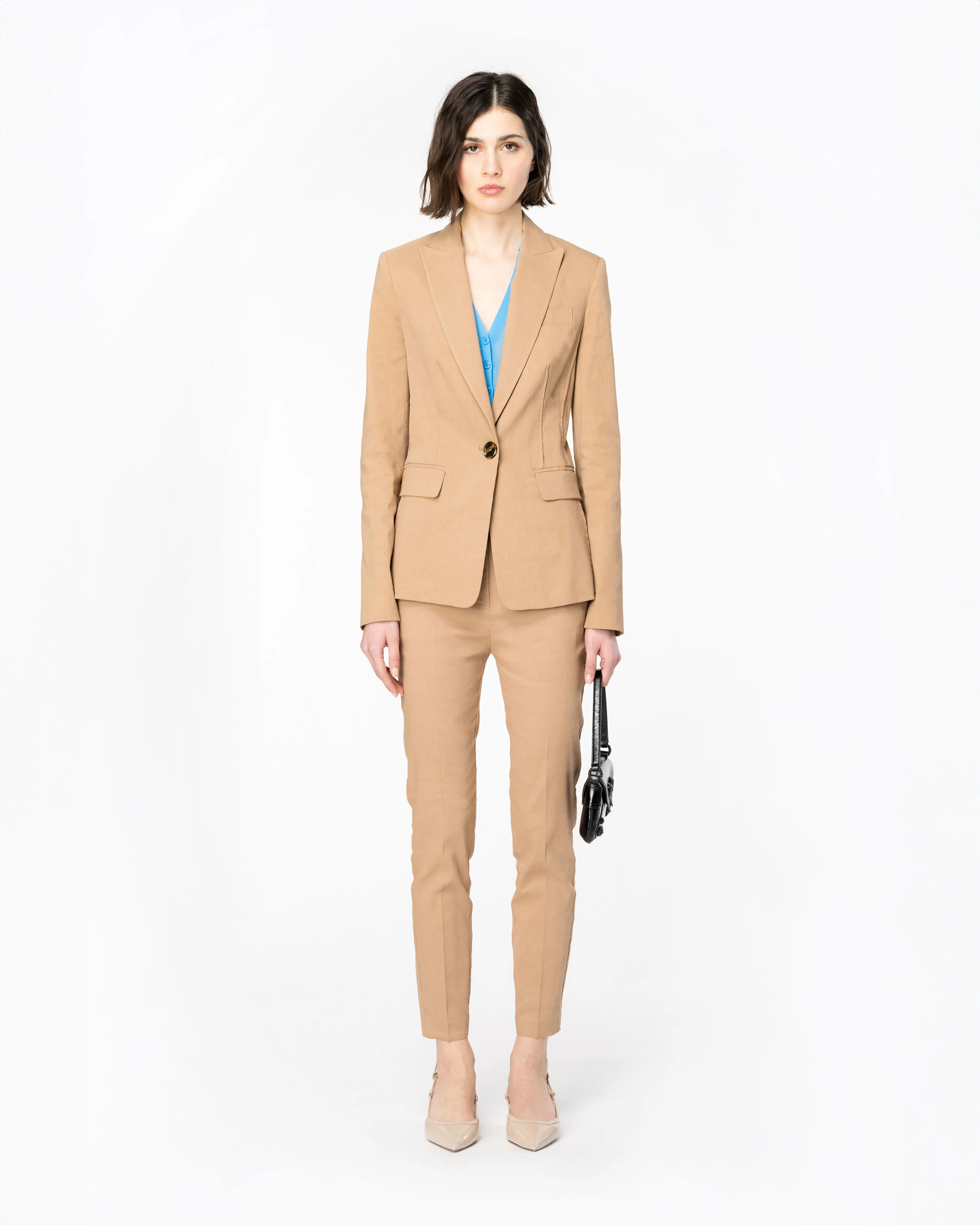 Blazer droit | Beige