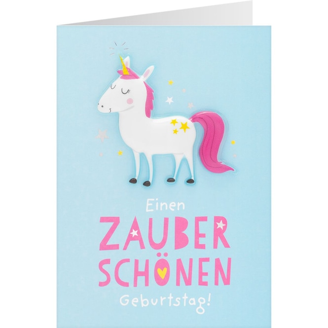 Geburtstagskarte - Einen zauberschönen Geburtstag!