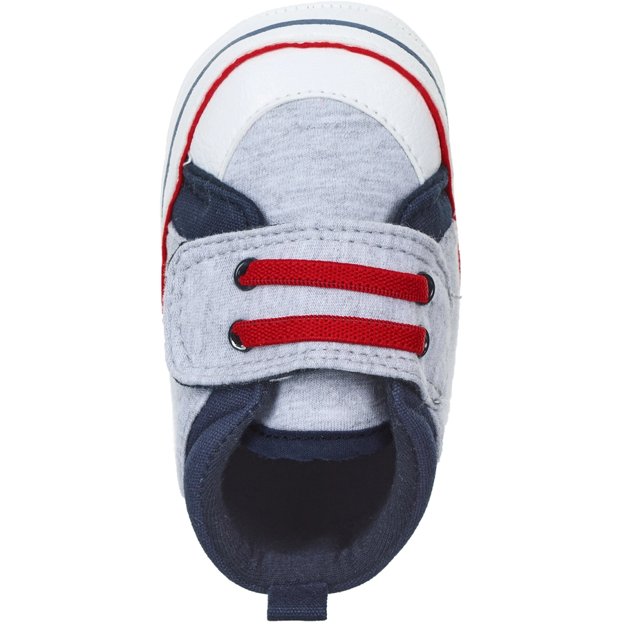 Sterntaler Babyschuh silber melange