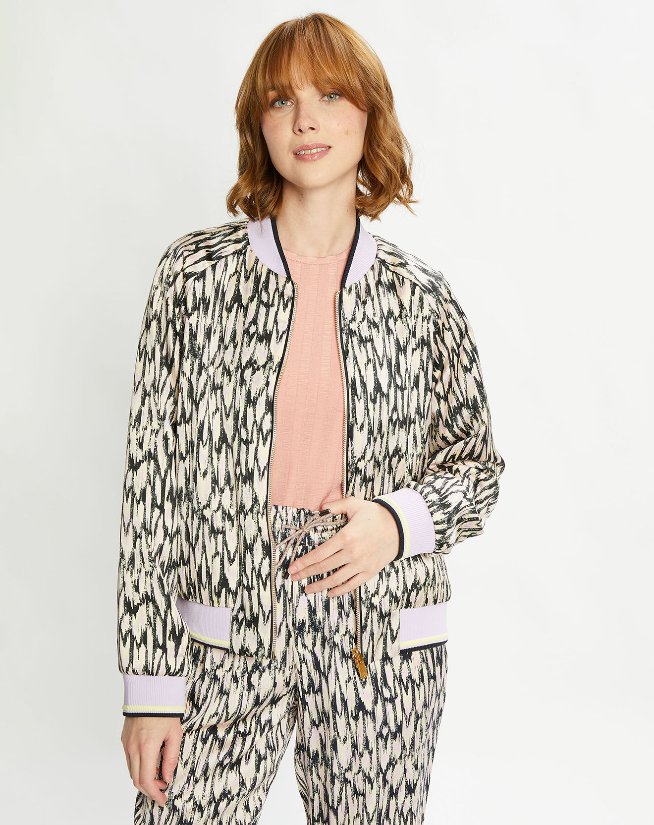 Scotch & Soda Blouson Bomber Réversible multicolore