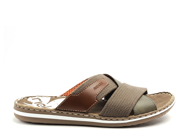 Rieker mules et sabots homme 21066 kaki