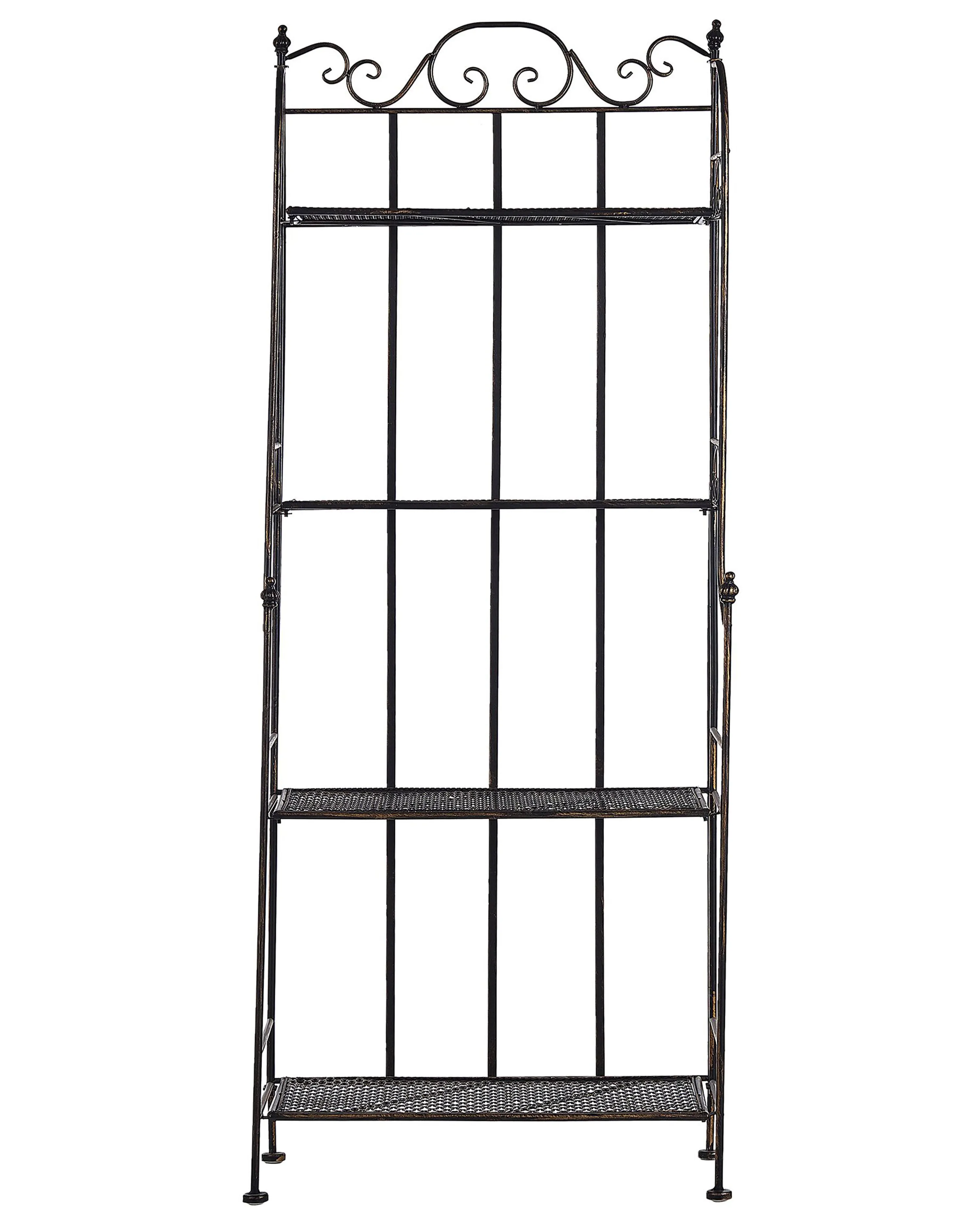 Rek ISERNIA Metaal 61 cm 29 cm Zwart