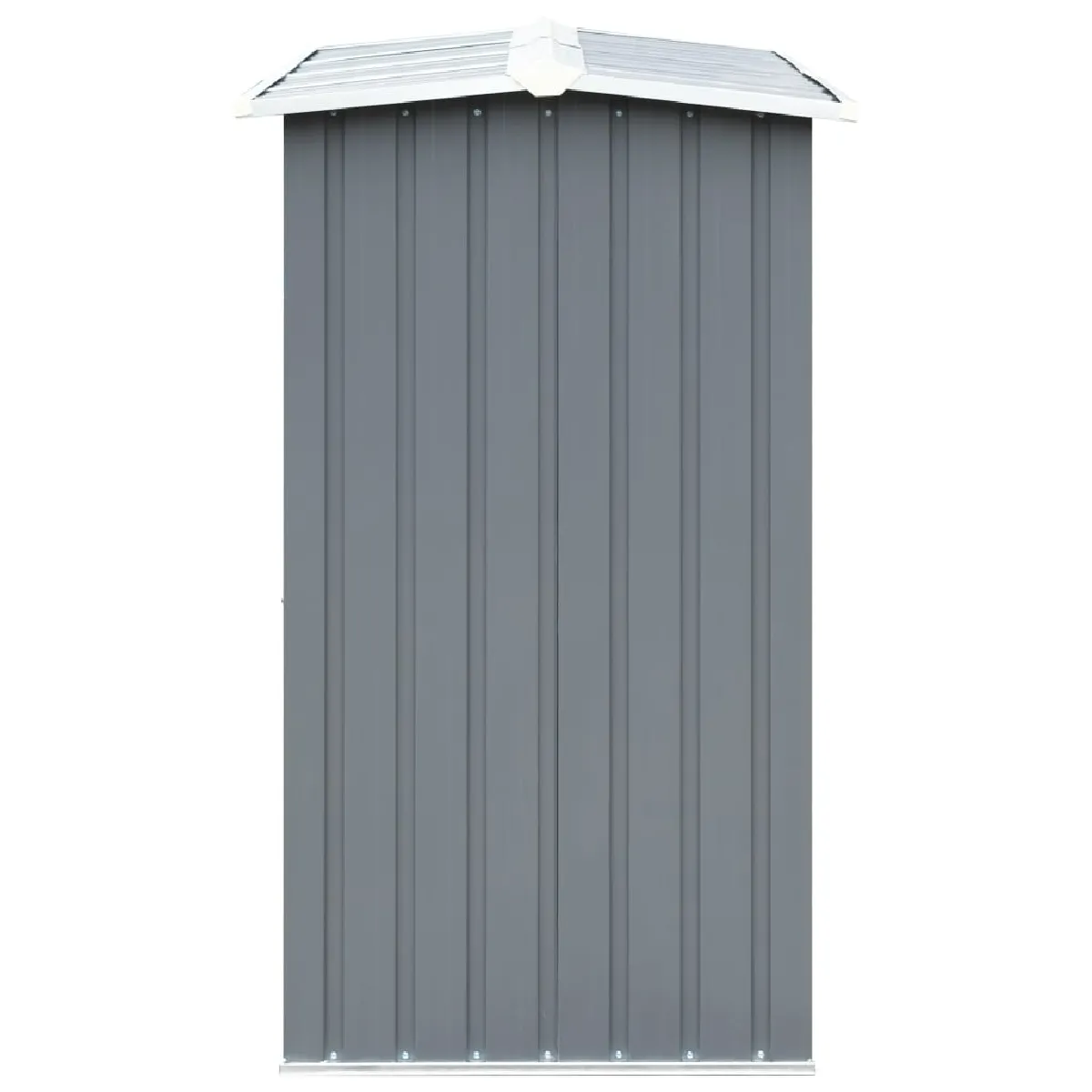 vidaXL Abri de stockage de bois - Gris