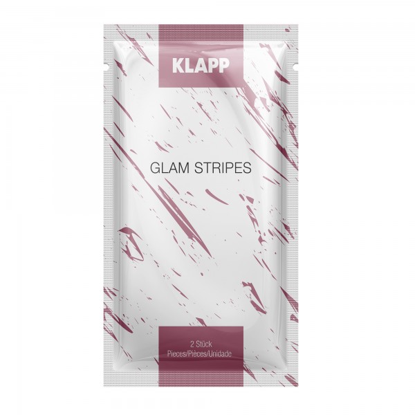 Klapp Glam Stripes 2x2Stk.