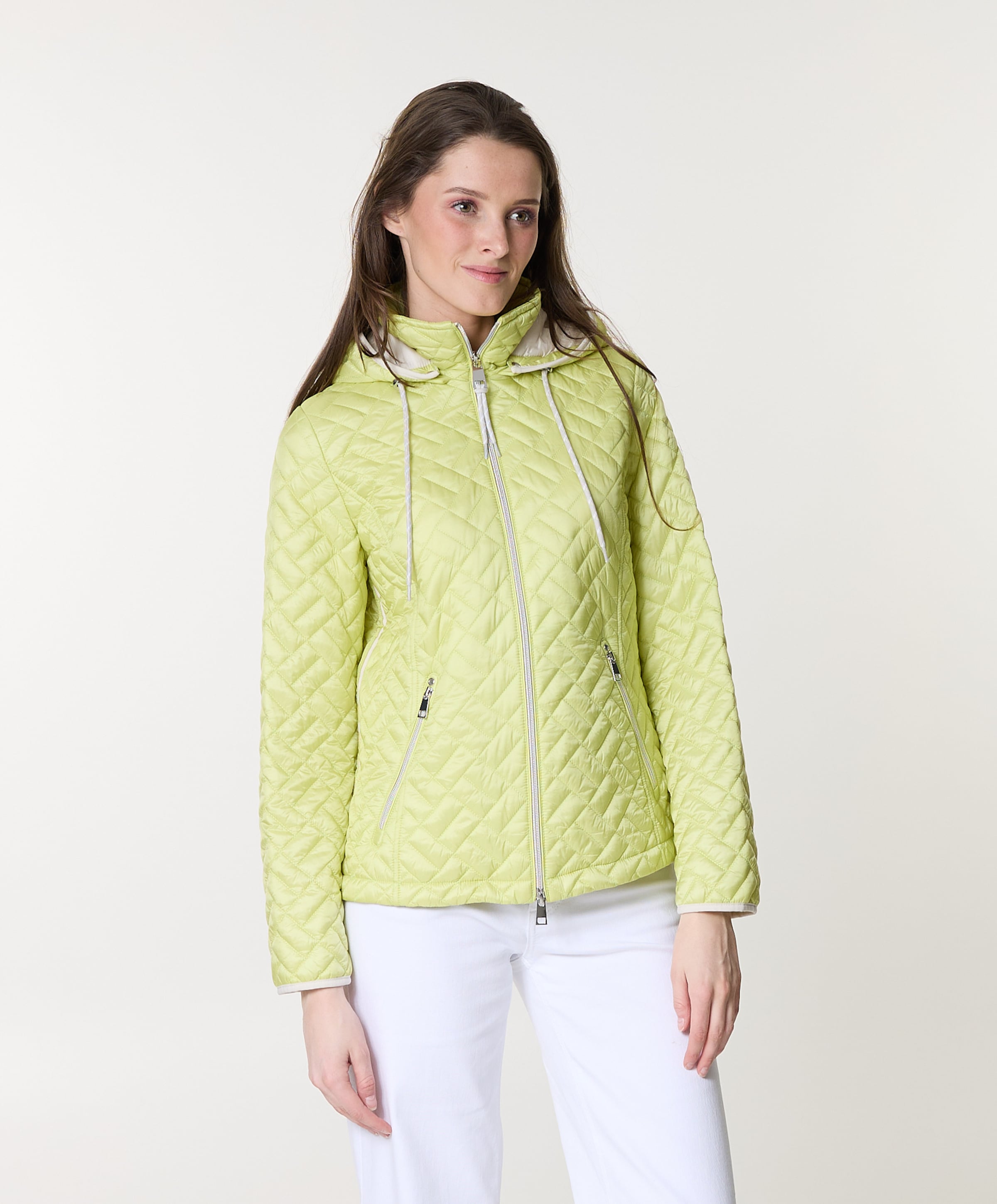 Barbara Lebek Dames jas groen