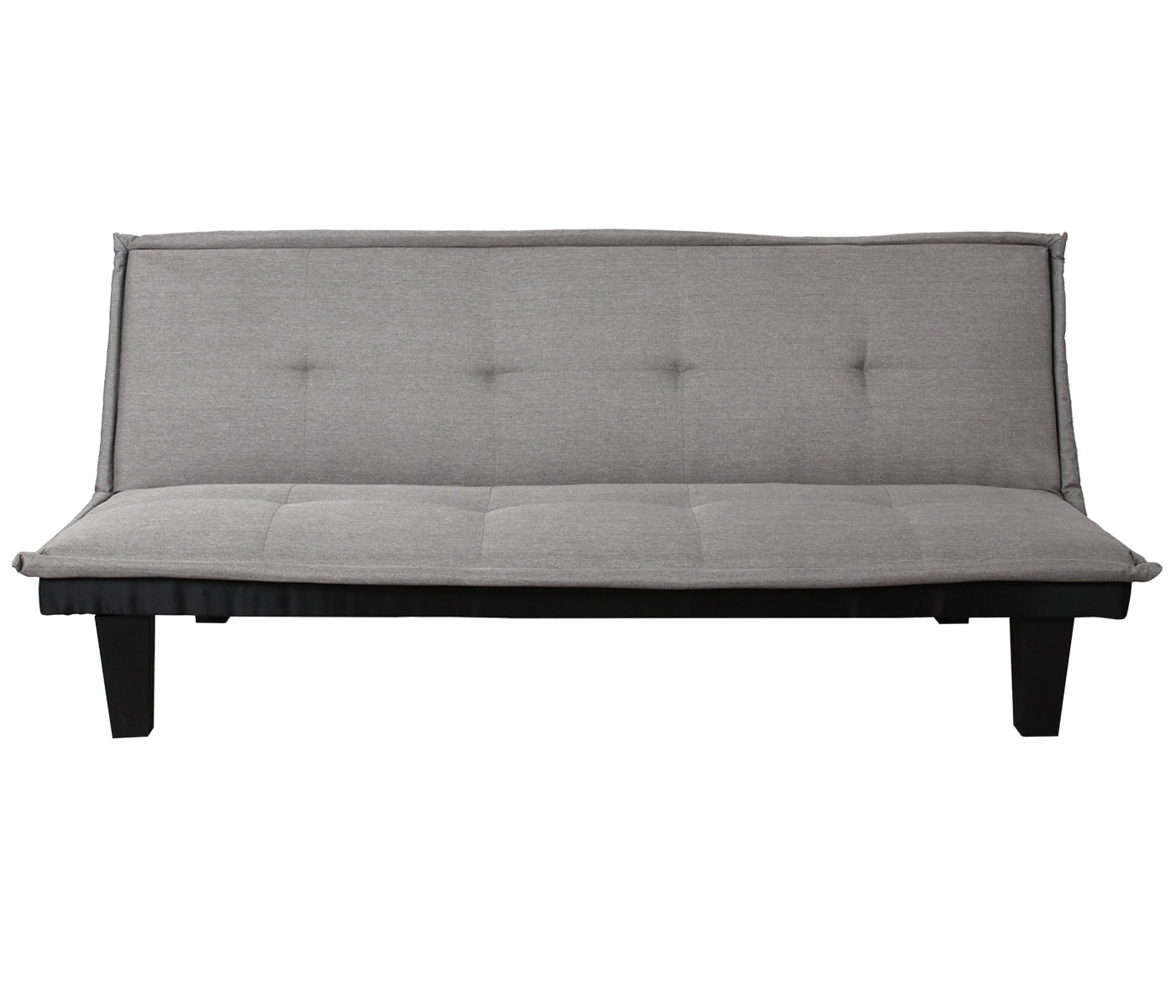 3er-Sofa MCW-C87, Couch Schlafsofa Gästebett Bettsofa Klappsofa, Schlaffunktion 170x100cm ~ Textil, hellgrau