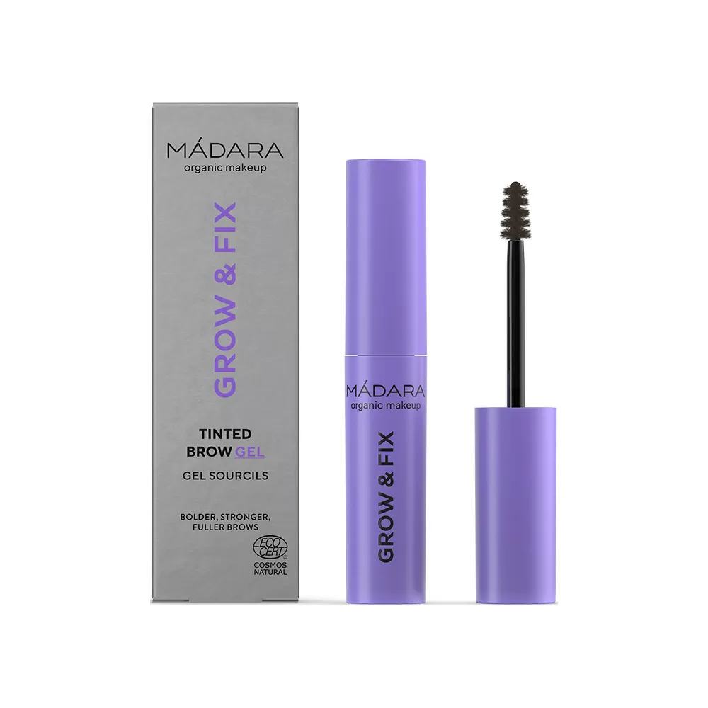 Mádara Grow & Fix Tinted Grow Gel - Ash Brown