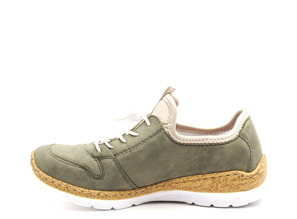 Rieker basses femme n42go kaki