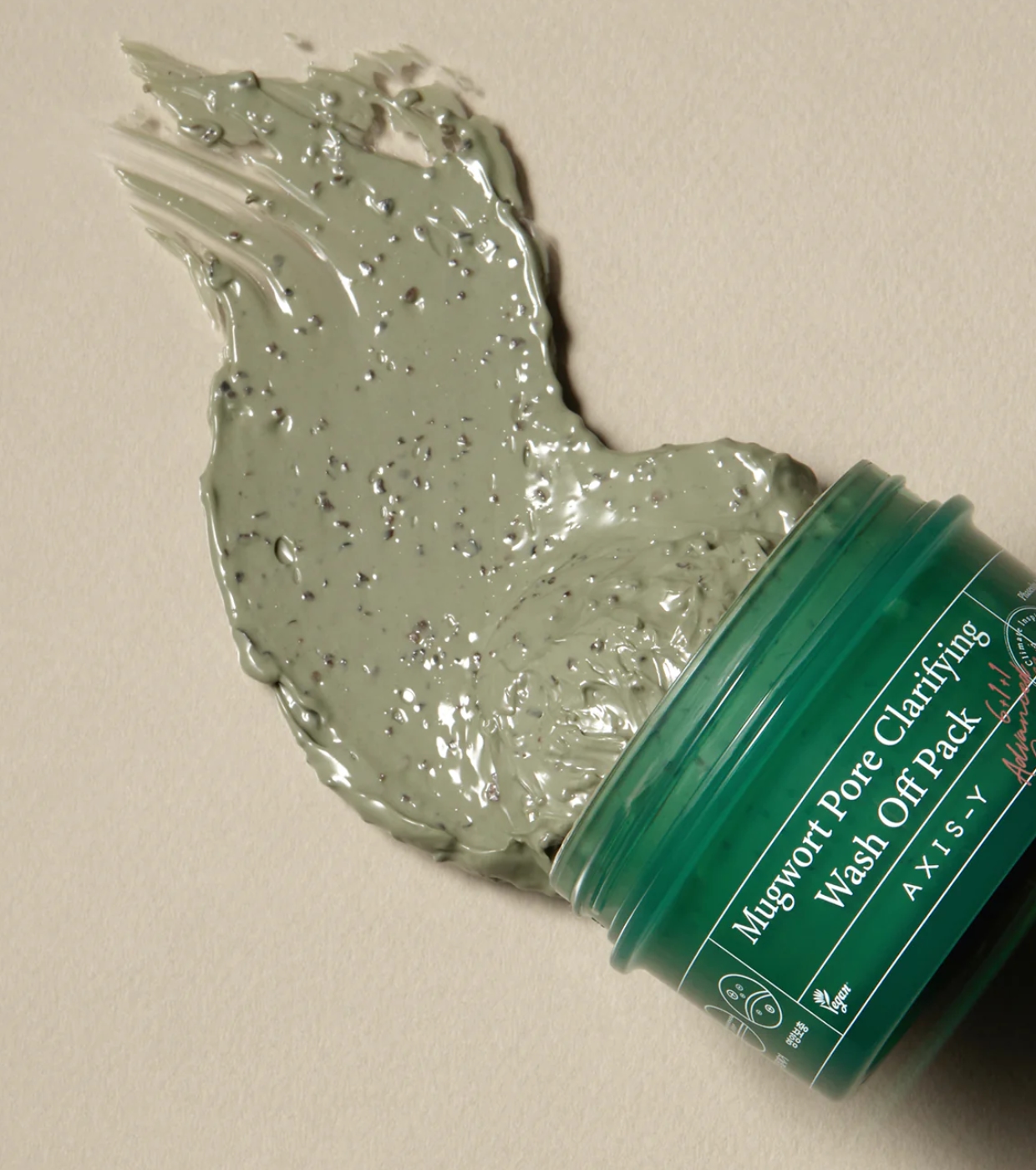 Axis-Y - Máscara Facial Esfoliante Mugwort Pore Clarifying Wash Off Pack