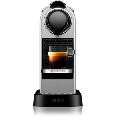 Expresso à capsule Krups NESPRESSO YY4118FD CITIZ SILVER