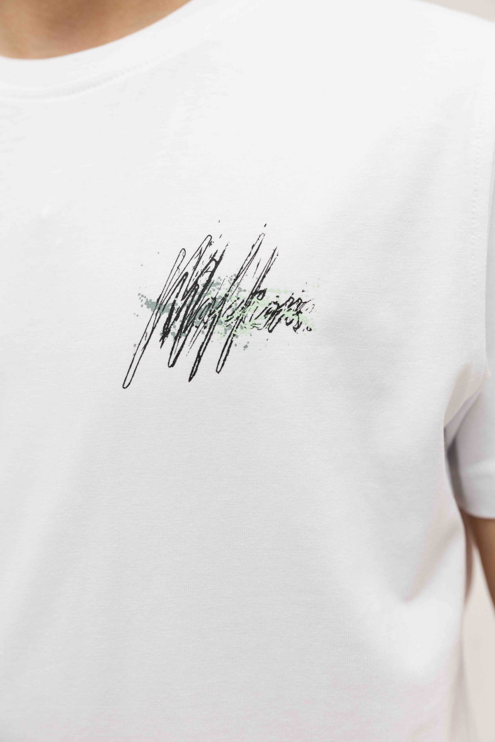 Malelions Splash T-Shirt Kids Wit